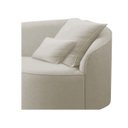 Ver imagem 5 de Divã Recamier Curvo Sala de Estar Inglaterra Lado Esquerdo 180cm Linho Bege - Incasa Decor