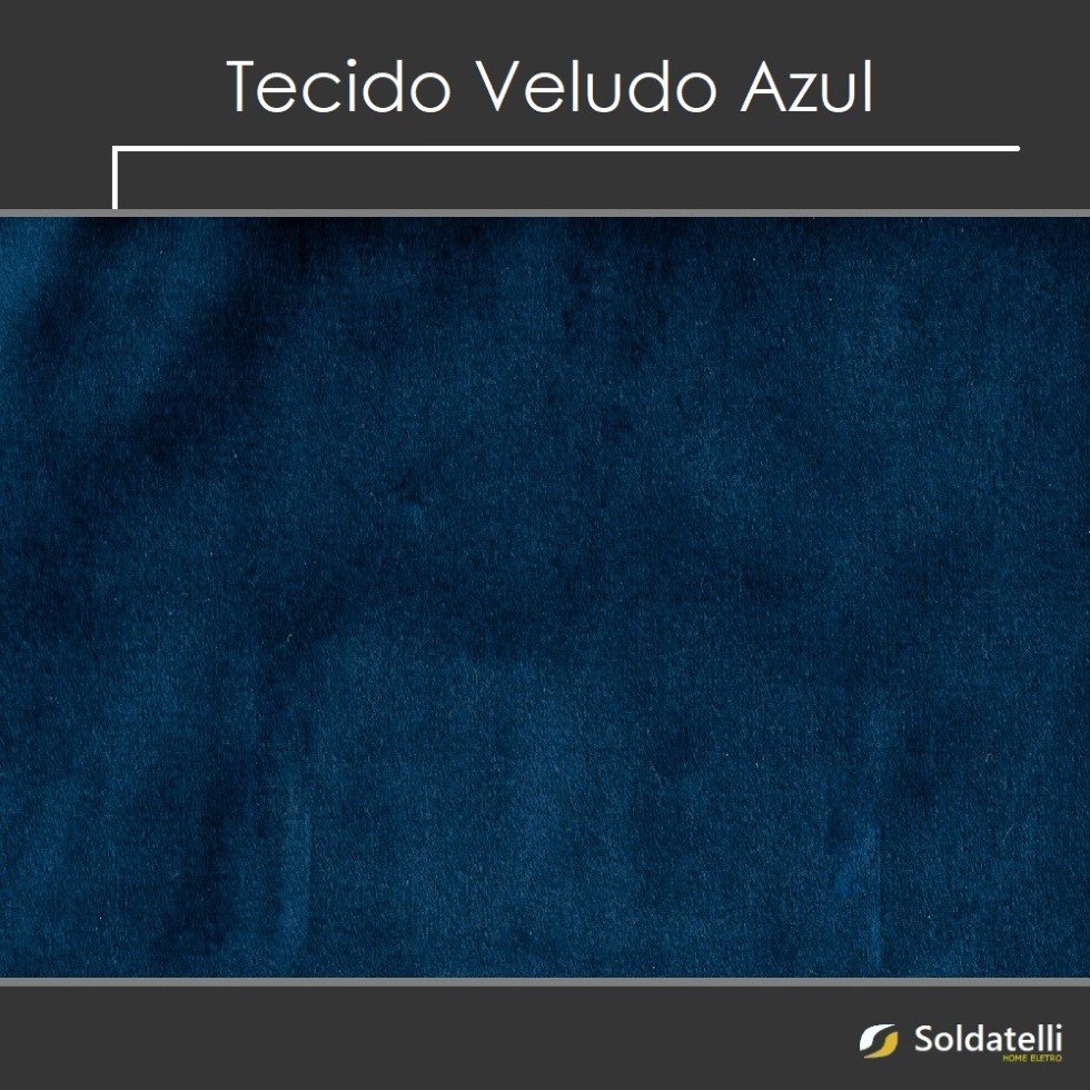 Banqueta Detail Estofado Várias Cores Base Aço Preto Tam: P - Datelli Design - 3