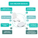 Ver imagem 4 de Tampa Vaso Sanitário Madeira Laqueada Calypso Branco para Bacia Incepa
