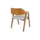 Ver imagem 6 de Cadeira Versalhes para Sala de Jantar e Estar Estofada Madeira Maciça Ad:facto Prata