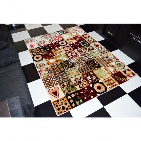 Tapete Veludo 2.50m X 3.50m Marbella Moderno Coperta Rayza
