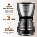 Ver imagem 2 de Cafeteira Elétrica Mondial Dolce Arome 550w C-30-18x - 220v