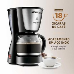 Cafeteira Elétrica Mondial Dolce Arome 550w C-30-18x - 220v - 4