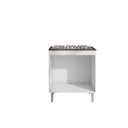 Ver imagem 5 de Kit Balcão Gabinete para Pia Andreia 120cm C/ Balcão Cooktop 4 ou 5 Bocas - Ajl Móveis