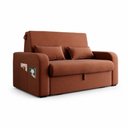 Ver imagem 3 de Sofá Cama 2 Lugares Compacto com Baú 140 Larg Lady Day Matrix