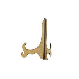 Kit Suporte de Prato em Mdf - Expositor Médio-azulejo/ Mdf/suporte Vertical para Prato/quadro - 5