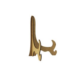 Kit Suporte de Prato em Mdf - Expositor Médio-azulejo/ Mdf/suporte Vertical para Prato/quadro - 6
