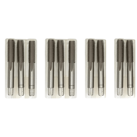 Kit Jogo de Macho Manual Aço Liga - M10x1,25 - M12x1,5 - M14x1,5 - M16x1,5