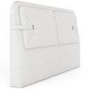 Ver imagem 6 de Cabeceira Cama Box Queen Estofada 160cm Mali P05 Bouclê Cru - Lyam Decor