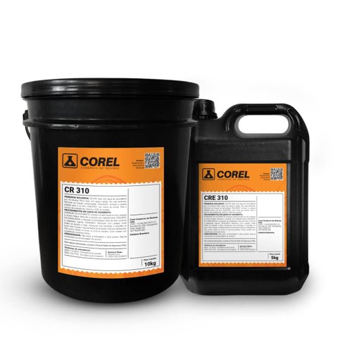 Kit Resina Epóxi e Endurecedor Cr 310 de Baixa Viscosidade e Espessura (10 Kg + 5 Kg) para Tábuas Re