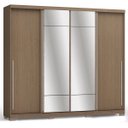 Ver imagem 1 de Guarda-Roupa Casal com Espelho 4 Portas de Correr D558 Kappesberg