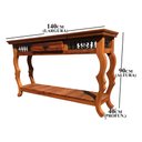 Ver imagem 2 de Aparador Rústico Em Madeira de Demolição Para Decoração Interna Libertas Rosas Artesanato Aparador C