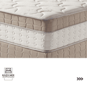 Ver imagem 4 de Cama Box Baú e Colchão King Best Bege Molas Ensacadas Casal Anjos: Bege
