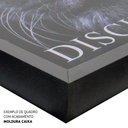 Ver imagem 3 de Quadro Decorativo a Criação de Michelangelo em Moldura Caixa Tacolado Moldura Caixa 3cm Preta sem Vi