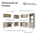 Ver imagem 7 de Armário de Cozinha Completa de Canto 445cm Crema Nice Madesa 01