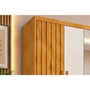 Ver imagem 6 de Guarda Roupa 6 Portas 6PTAS 2RIP 2ESP 6GV Potente Europa Peroba