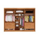 Ver imagem 4 de Guarda Roupa 6 Portas 6PTAS 2RIP 2ESP 6GV Potente Europa Peroba