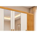 Ver mais imagens de Guarda Roupa 6 Portas 6PTAS 2RIP 2ESP 6GV Potente Europa Peroba