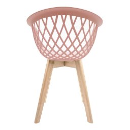 Cadeira Web Pp Rosa Wood - 4