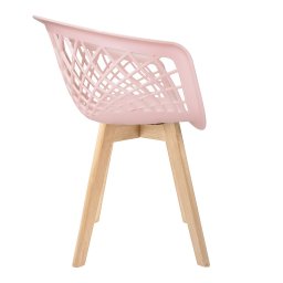 Cadeira Web Pp Rosa Wood - 3