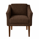 Ver imagem 1 de Kit 02 Poltronas para Consultorio Clinica Davi Tecido Boucle:marrom