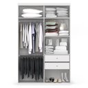 Ver imagem 2 de Guarda-Roupa Solteiro com Espelho 2 Portas de Correr S742 Kappesberg