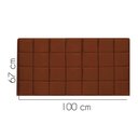 Ver imagem 2 de Painel Estofado Luxo Clara 100cm Solteiro para Cama Box Suede Terracota - Gat Magazine