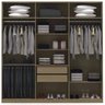 Guarda-Roupa Casal 6 Portas 2 Gavetas S736 Padrão Kappesberg - 2