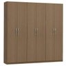 Guarda-Roupa Casal 6 Portas 2 Gavetas S736 Padrão Kappesberg - 1