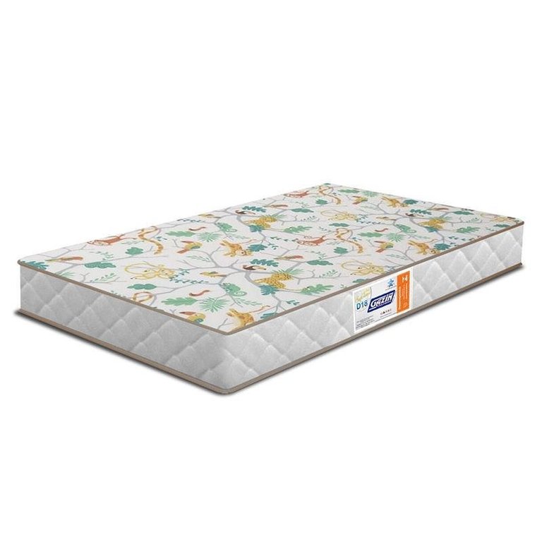 Colchão GAZIN COLCHOES Mini Cama Espuma Supreme D18 70cmx150cm Branco - Gazin