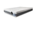 Ver imagem 1 de Colchão Natural Gel Articulado Cinza 25cm Latex Foam Articulado Gel Box Casal 138x188cm