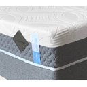 Ver imagem 4 de Colchão Natural Gel Articulado Cinza 25cm Latex Foam Articulado Gel Box Casal 138x188cm