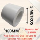 Ver imagem 3 de Fita de Borda Pvc para Formica Cinza Argila Tx 100mm X 5m Móveis Acabamento Moveis Mdf