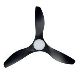 Ventilador de Teto Eos Turbo Vento 3 Pás com Controle Remoto 112cm 150w Preto Evx110p Bivolt - 3