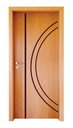 Ver imagem 1 de Folha de Porta Frisada HDF Modelo 08 Mapaf:62 cm