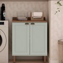 Ver imagem 1 de Balcão de Cozinha Genialflex Iluminata 2 Pt S/ Tampo Hortelã