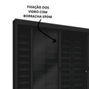 Ver imagem 4 de Janela de Aço Veneziana com Grade Lucasa Facilita Preto
