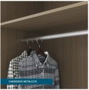 Ver imagem 7 de Guarda Roupa Casal 6 Portas New Guarapari - Jequitiba