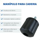 Ver imagem 3 de Manípulo Macho 30mm para Cadeira de Escritório - Preto