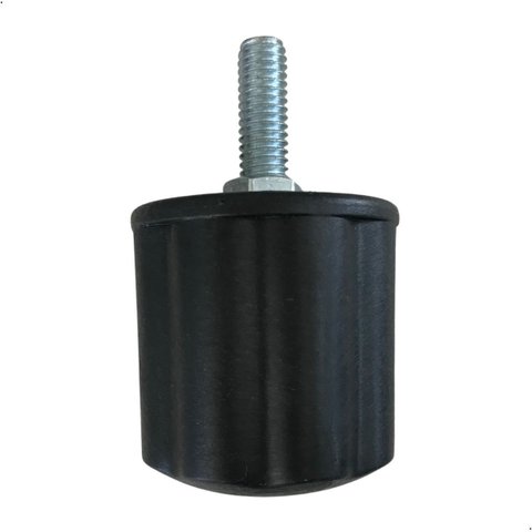 Manípulo Macho 30mm para Cadeira de Escritório - Preto