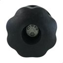Ver mais imagens de Manípulo Macho 30mm para Cadeira de Escritório - Preto