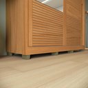 Ver mais imagens de Guarda Roupa 2 Portas de Correr 235x152 cm Bordeaux Nature c/ Espelho 100% MDF Casamia