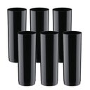 Ver imagem 1 de Jogo de Copos 6 Peças Long Drink Plástico Festas Eventos Top Cor:preto