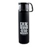 Garrafa Térmica 500 ml com Caneca - Café Torna Tudo Possível - 1