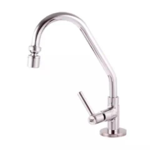 Torneira de Mesa para Cozinha Júnior Bica Móvel Cromado - Samer