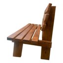 Ver imagem 5 de Banco Madeira Jardim Praça Piscina Externo 150cm 3 Lugares Embuia