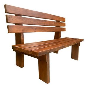 Banco Madeira Jardim Praça Piscina Externo 150cm 3 Lugares Embuia