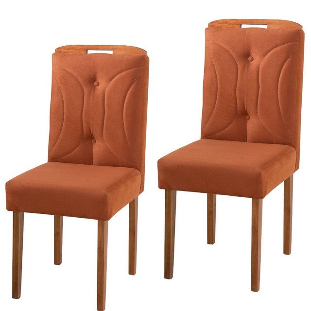 Kit Com 2 Cadeiras Julia