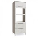 Ver imagem 1 de Paneleiro Torre Quente Duplo 1 Porta 2 Gavetas D649 Solaris Kappesberg