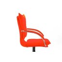 Ver imagem 3 de Cadeira Diretor em Couro Pu Vermelha Pelegrin Pel-280